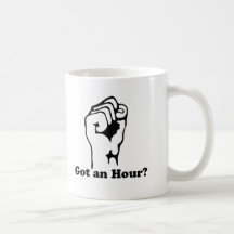 ¿Conseguido y hora? Taza De Café