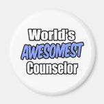 Consejero de Awesomest del mundo Imanes Para Frigoríficos
