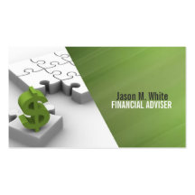 Consejero financiero, consultor del dinero, consej plantillas de tarjetas de visita