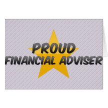 Consejero financiero orgulloso felicitacion 