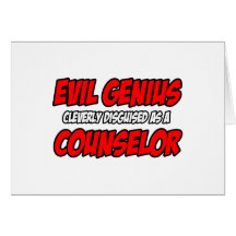 Consejero malvado del genio… tarjetas