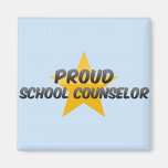 Consejero orgulloso de la escuela imán para frigorífico