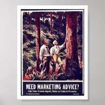 ¿Consejo de comercialización de la necesidad? Poster