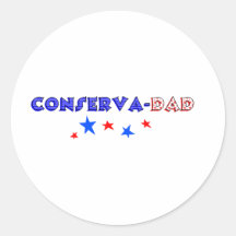 conservadad etiquetas redondas