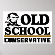 ¡Conservador de la escuela vieja! Poster