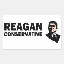 Conservador de Reagan (estilo 2) Pegatinas