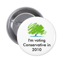 conservative_party_logo, estoy votando Conservativ Pins