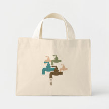 Conserve el grifo de agua bolsa de mano