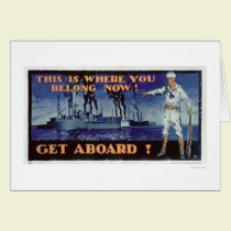¡Consiga a bordo! (US02156) tarjetas