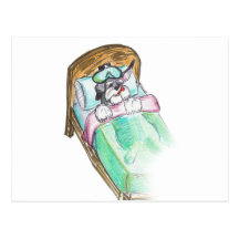 consiga bien pronto: cama postales
