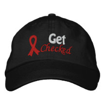 Consiga comprobado - conciencia de la enfermedad c gorra de beisbol