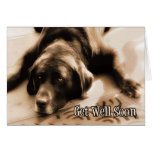 Consiga el perro bien del labrador retriever del c tarjetas