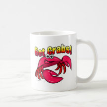 ¡Consiga los cangrejos! Tazas