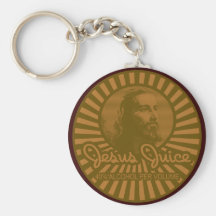Consiga su Crunk en estilo del jugo de Jesús Llaveros