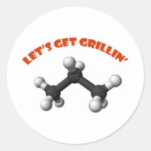 Consigamos el propano del Grillin'- Etiqueta