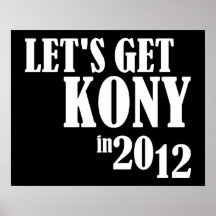 Consigamos Kony en 2012: Cubra los posters de la n