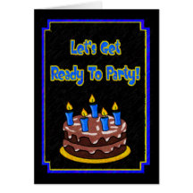 ¡Consigamos listos para ir de fiesta! Tarjeta de f