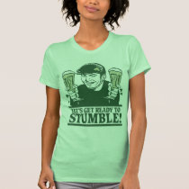 ¡Consigamos listos para tropezar! Camisa camisetas