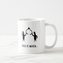 "Consiguiendo afortunado " Taza
