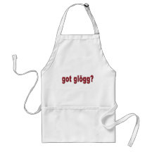 ¿"consiguió el glogg? " delantal