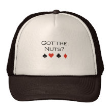 Consiguió la camiseta nuts gorros bordados