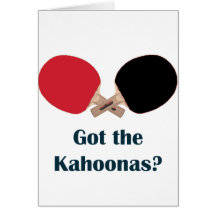 Consiguió los tenis de mesa de Kahoonas Felicitación