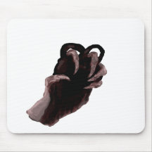 Consiguió su corazón negro Mousepad Alfombrillas De Ratón