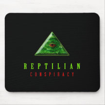 CONSPIRACIÓN REPTIL Mousepad Alfombrilla De Raton