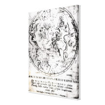 Constelaciones del hemisferio meridional impresion de lienzo