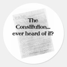 ¿Constitución? ¿oído hablar le? Etiqueta
