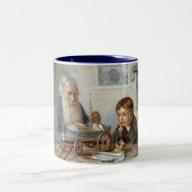 Construcción del bote salvavidas modelo tazas de café