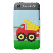 Construcción Dumptruck de los niños Case-Mate iPhone 3 Coberturas