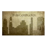 Construcción (mejor premio de hoy) plantilla de tarjeta personal