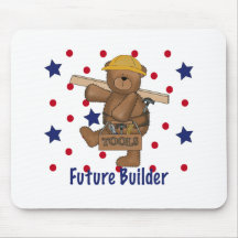 Constructor lindo del futuro del oso tapete de raton