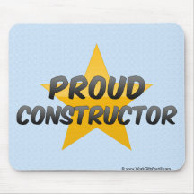 Constructor orgulloso tapetes de raton