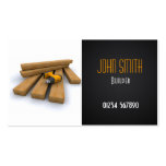 Constructores/tarjeta de visita de construcción