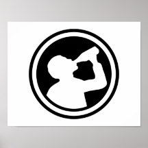 Consumición del alcohol posters