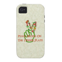 Consumición para la paz iPhone 4/4S funda