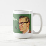 consumición que fuma y usted - verde tazas