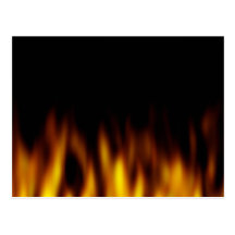 Contexto caliente ardiente de las llamas tarjetas postales