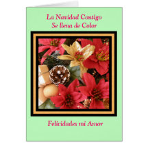 Contigo se llena de color de Navidad del La Tarjetón