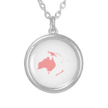 Continente de Australia Joyeria Personalizada
