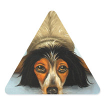 Contorsionista canino pegatinas