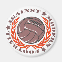 Contra fútbol moderno iman para frigorífico