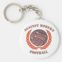 Contra fútbol moderno llaveros personalizados