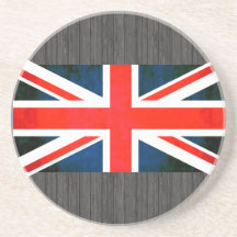 Contraste colorido EnglishFlag Posavasos Cerveza