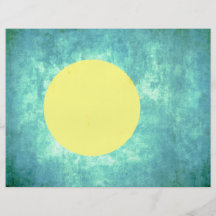 Contraste colorido PalauanFlag Tarjeta Publicitaria