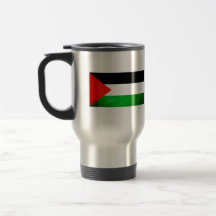 Contraste colorido PalestinianFlag Taza