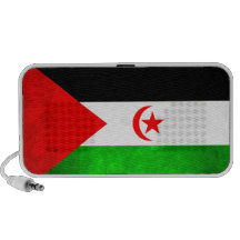 Contraste colorido SahrawiFlag Altavoces De Viajar