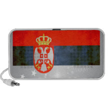 Contraste colorido SerbianFlag iPod Altavoz